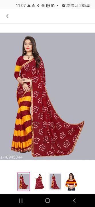 Saree uploaded by I m seller on 9/21/2021