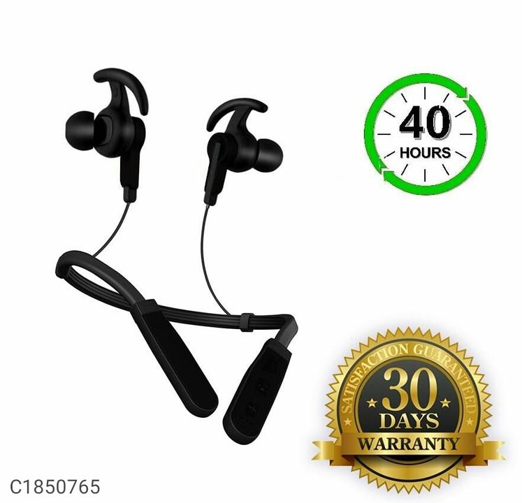Wireless Bluetooth Neckband With Mic uploaded by business on 9/21/2021