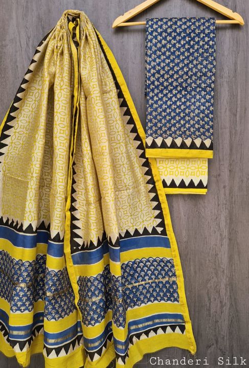  New Beautiful Handblock Printed Pure Cotton Mulmul Sarees With Blouse Piece uploaded by business on 9/21/2021