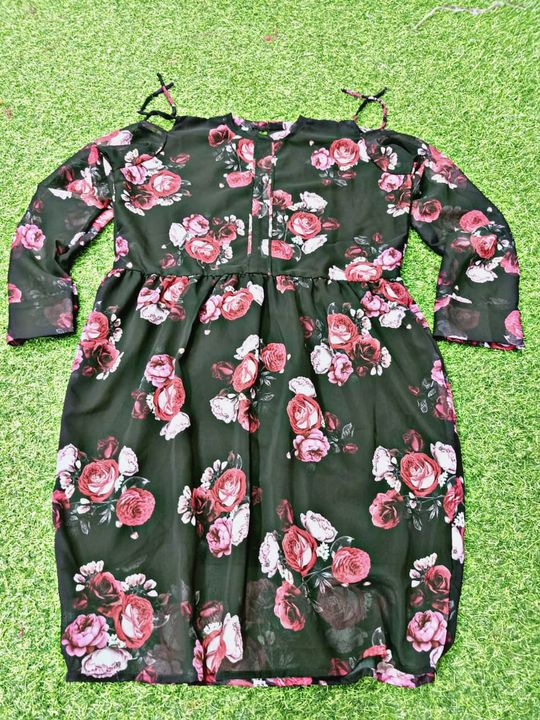 Post image 🇮🇳🇮🇳🇮🇳🇮🇳🇮🇳🇮🇳🇮🇳*SPECIAL TRENDY COLLECTION*
*Rose 🌺 DRESS*
*FABRIC* : Georgette
*PATTERN* : Flowers
*NECKLINE* : round Neck
*SLEEVES* : Long Sleeve
*STYLE* : Party Dress
*SIZE* : M-38, L-40,. XL-42
 *LENGTH* : 38
*COLOUR* : 1
*RATE* 469/- ONLY
*STOCK* : Full stock ready. ( *PORTAL SELLER ARE MOST WELCOME* )
*SUPERIOR QUALITY ASSURED*
*SUIT FOR 👉 CASUAL WEAR, WEAR TO WORK, BEACH, PARTY, BIRTHDAY GIFT,*🇮🇳🇮🇳🇮🇳🇮🇳🇮🇳🇮🇳🇮🇳🇮🇳
