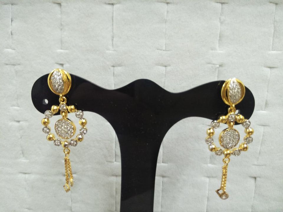 Cz tops uploaded by Vardhaman jewellers on 9/21/2021