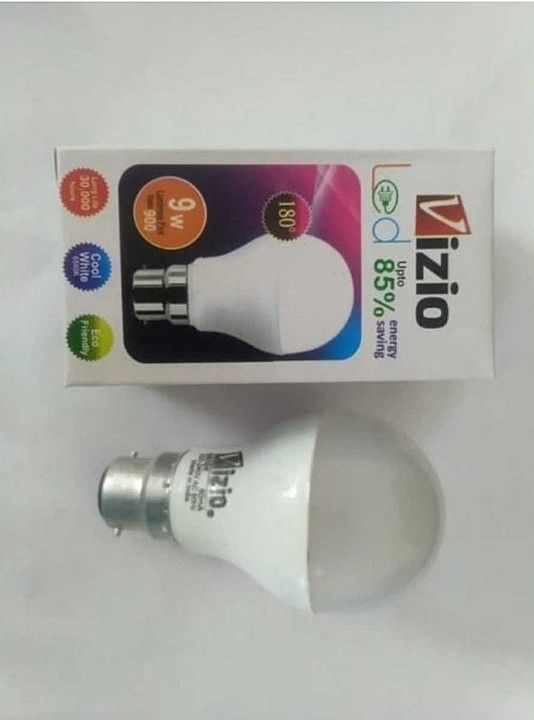 Product image with price: Rs. 28, ID: 9-watt-led-bulb-plastic-body-2beba81b