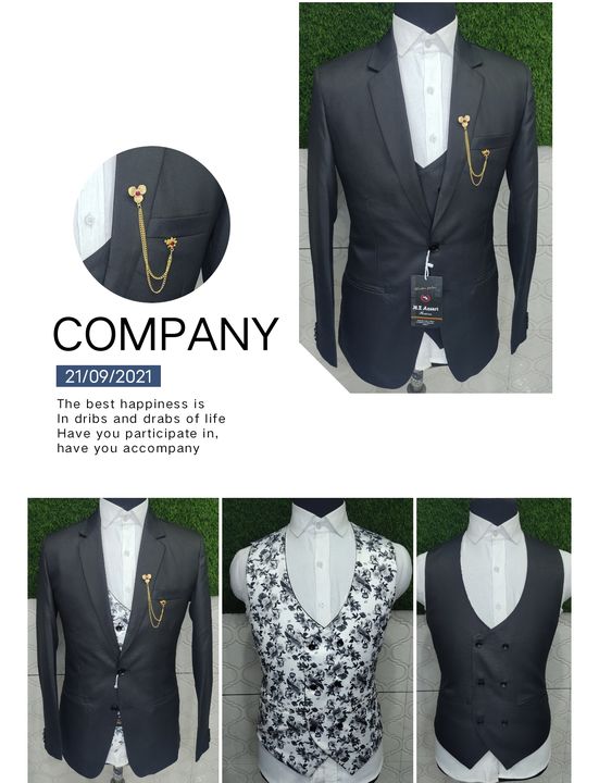 Product image of Men Wedding Party wear Suit, price: Rs. 1425, ID: men-wedding-party-wear-suit-34de409e