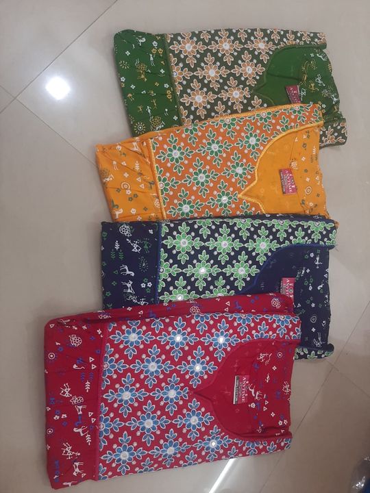 Embroidery cotton grown combo pack of 4 uploaded by Shoping mall on 9/21/2021