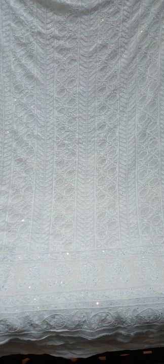 Chikankari Suit with dupatta (dyeable) uploaded by business on 9/21/2021