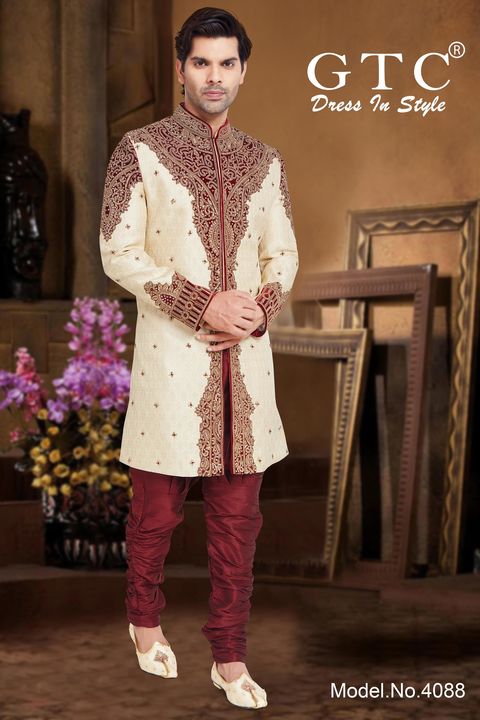 Cultural GTC - Exclusive Wedding Sherwani  uploaded by AMBE COLLECTIONS  on 9/21/2021