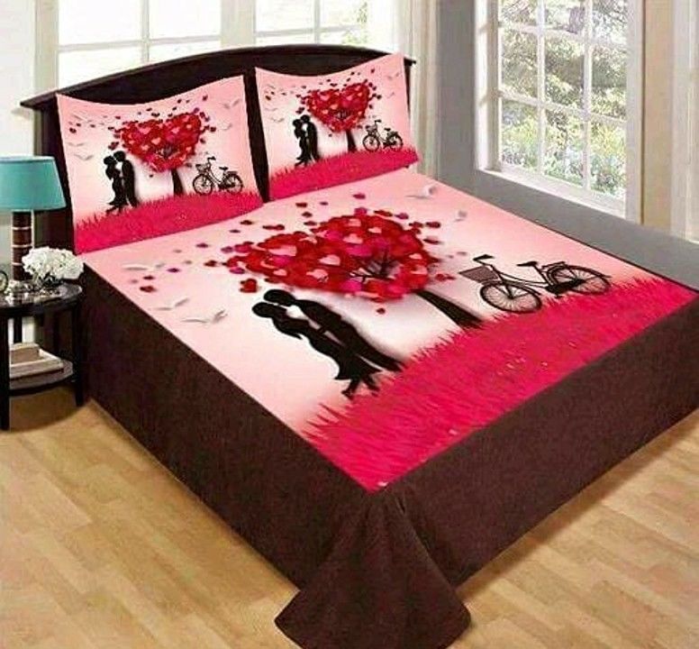 Comfy Velvet Printed Double Bed Sheet uploaded by Best collection on 9/11/2020