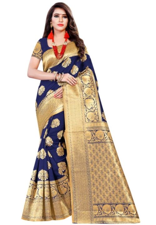 Art silk saree uploaded by business on 9/21/2021