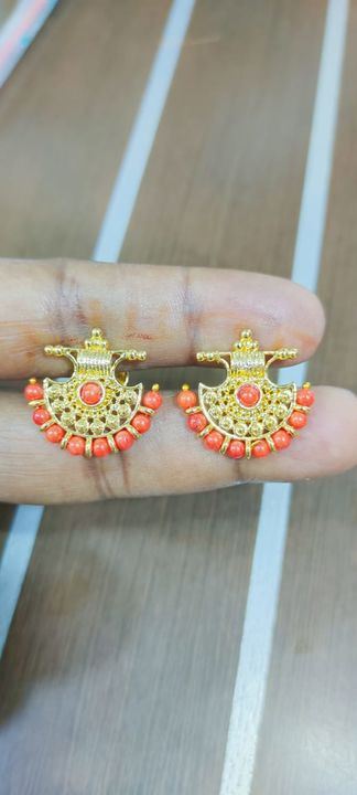 One gram gold earrings  uploaded by business on 9/21/2021