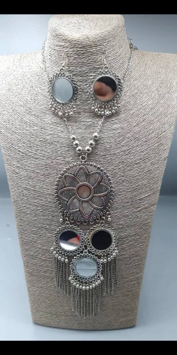 Oxodised jewellery set uploaded by Saroj Enterprise on 9/21/2021