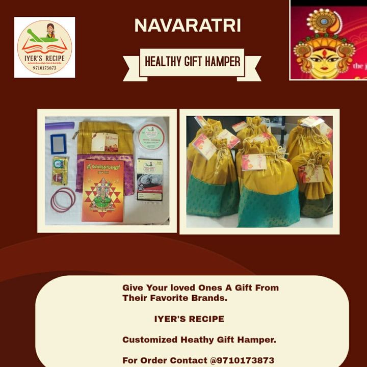 Navaratri Healthy Gift Hamper uploaded by Iyer's Recipe on 9/22/2021