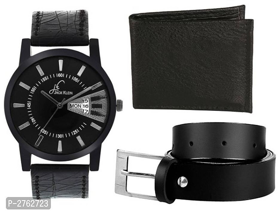 Watch and wallet and belt combo pack uploaded by business on 6/2/2020