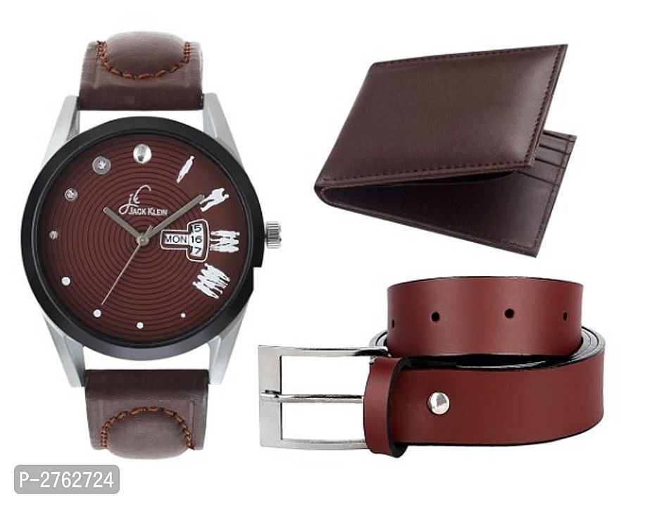 Watch and wallet and belt combo pack uploaded by Abdulla craze on 6/2/2020