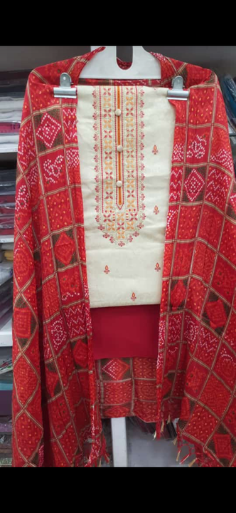 Dress materials uploaded by Khubsurat shop on 9/22/2021