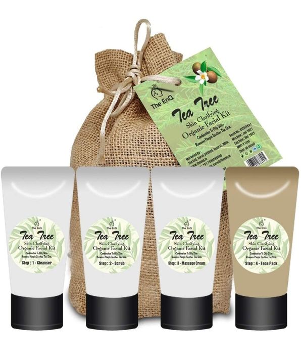 The EnQ Tea tree Organic Facial kit uploaded by business on 9/22/2021