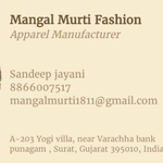 Business logo of Mangal Murti Fashion