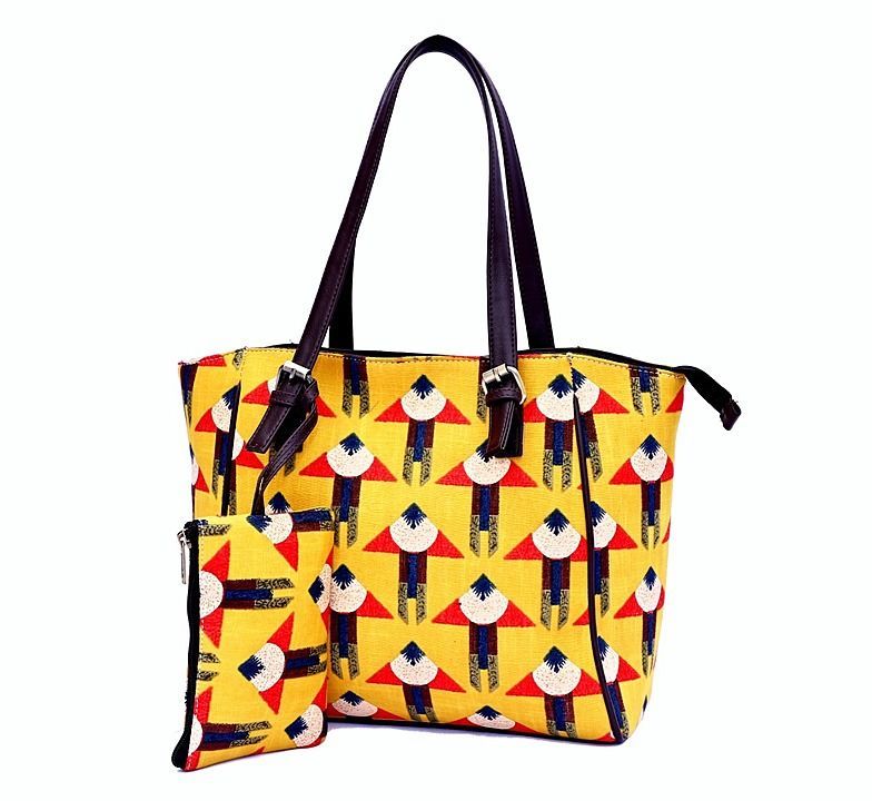 Printed bag nd pouch pursh uploaded by Manvi textile on 9/11/2020