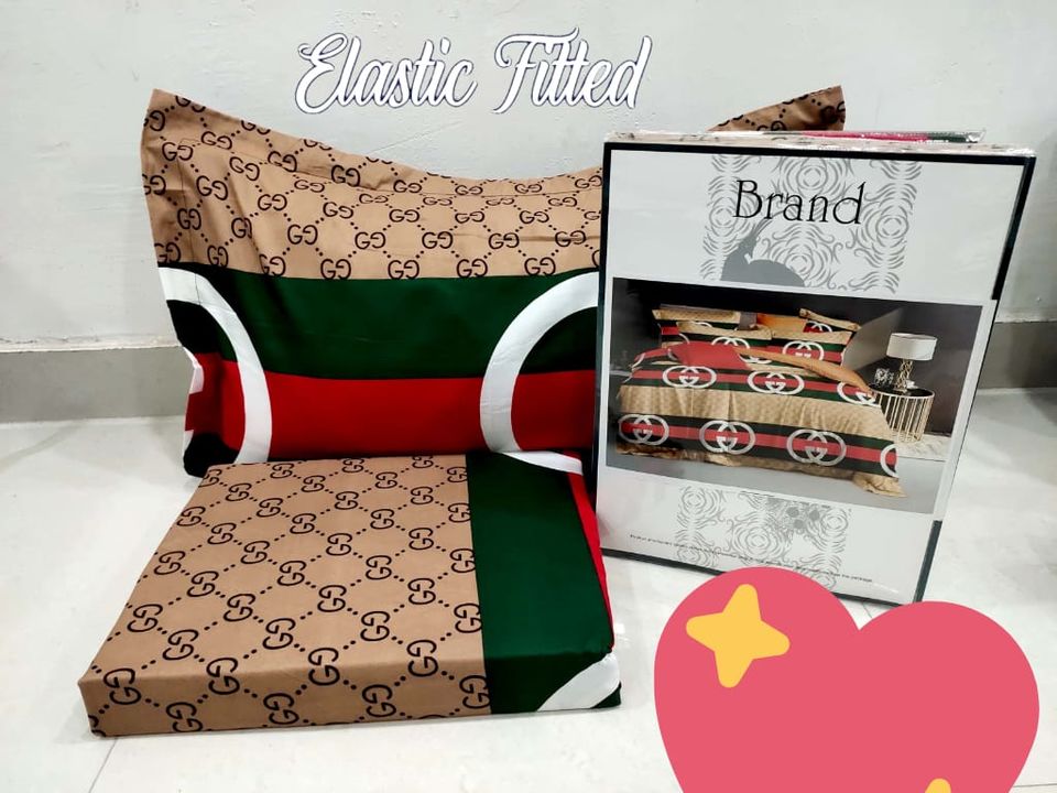 Brand name fitted bedsheet uploaded by SIMMI INTERNATIONAL on 9/22/2021