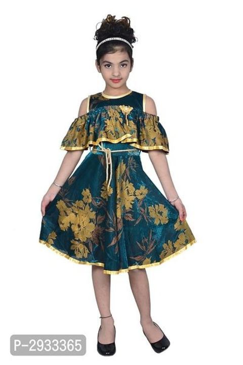 Girl's Printed Frock uploaded by SSK FASHION on 9/22/2021