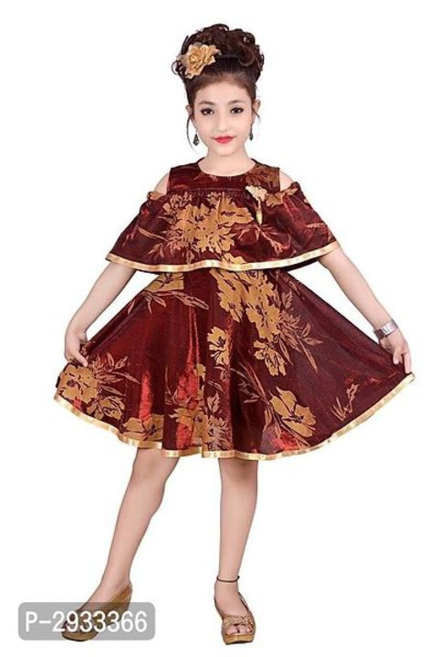 Girl's Printed Frock uploaded by SSK FASHION on 9/22/2021