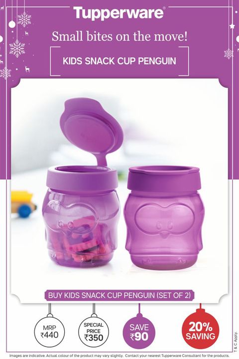 Kids snack cup uploaded by Alpa Shah on 9/22/2021