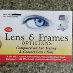 Business logo of New lens and frames optician