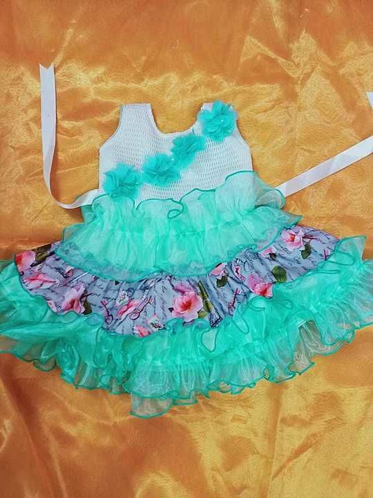 R. FIT WELL DRESSES KIDS BARBI FROCK FOR GIRLS uploaded by business on 9/11/2020