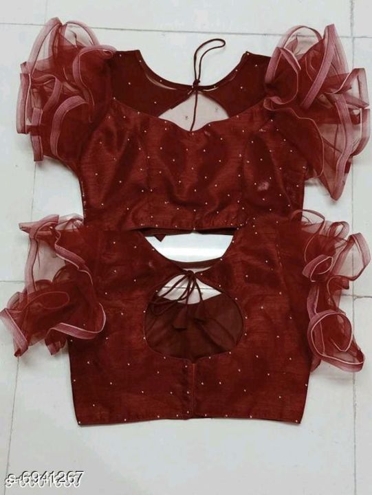 New stylish ruffle blouse uploaded by business on 9/23/2021