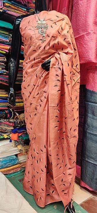 Linen saree  uploaded by business on 9/11/2020