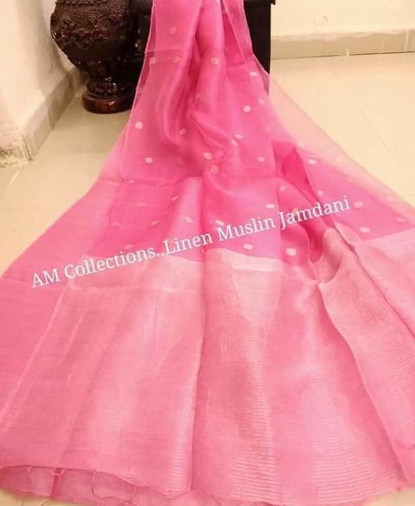 Matka Moslin saree collection uploaded by business on 9/23/2021
