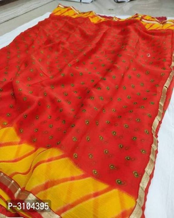 Chiffon saree uploaded by Chitra collection on 9/23/2021