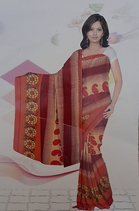 Digital print reyniel saree uploaded by Shri Radharaman enterprises on 9/11/2020