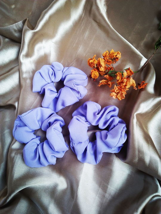 Large and small scrunchie  uploaded by The Meenakshi label on 9/23/2021