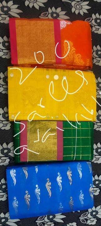 4 raga sarees  uploaded by business on 9/23/2021