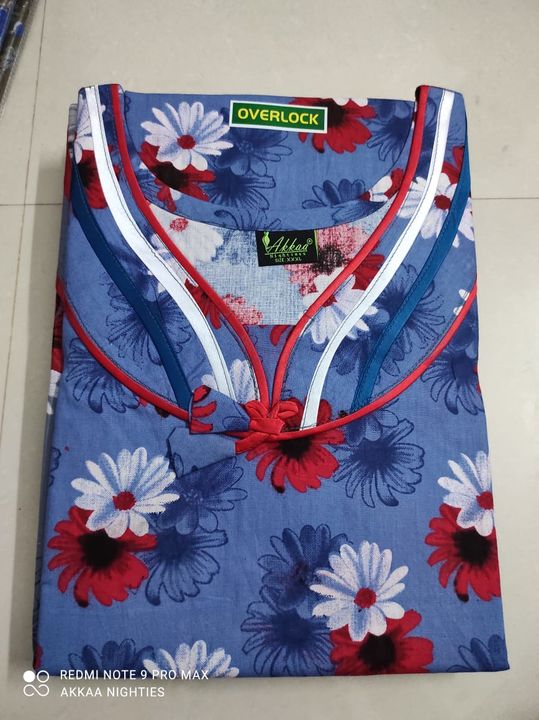 Post image We are manufacturer women's Branded Nighties.
Whole sale and retail avaialable.
Pls contact us
AKKAA NIGHTIES99949612059952849206