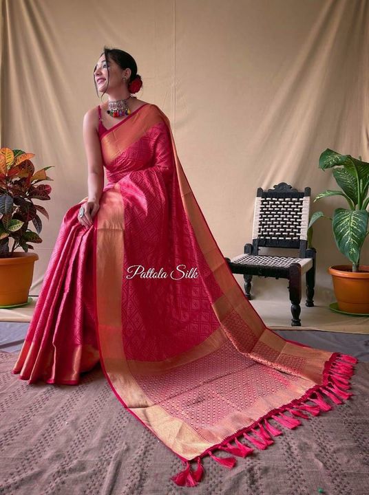 Patola Silk Saree uploaded by business on 9/23/2021