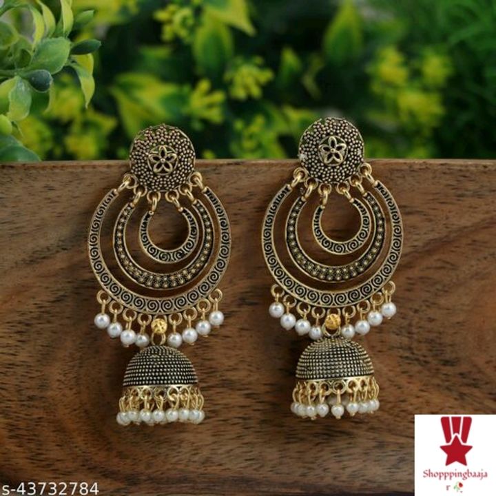 Earring 😍😍 for every woman 😊 uploaded by Shoppingbaajar on 9/23/2021