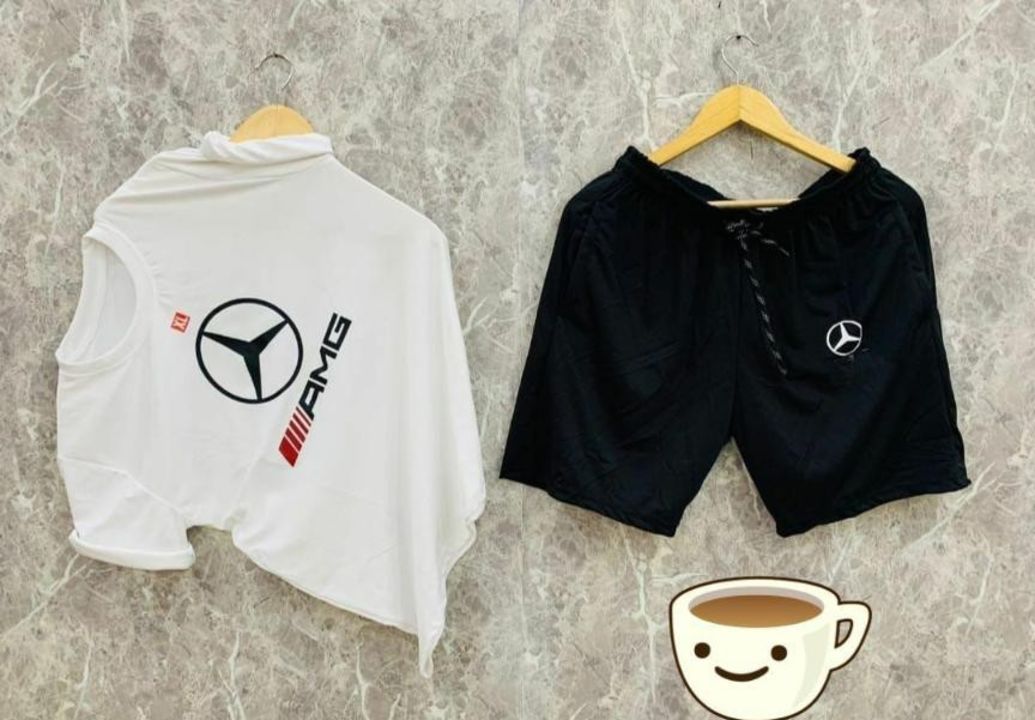 Tshirt+nike shorts combo  uploaded by Shree fashion on 9/23/2021