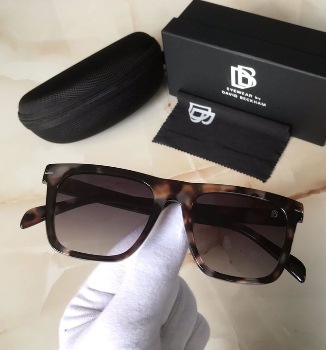 Post image *DAVID BECKHAM BRAND*
✔️ *NEXT TO ORIGINAL ONE*✔️ *100% BEST QUALITY*✔️ *WITH  BRAND BOX*✔️ *WITH UV PROTECTED  LENS  SHZ*✔️ *LIMITED STOCKS*

*999/-😍+SHIP*