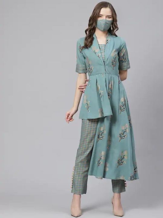 Product image with price: Rs. 950, ID: high-low-designer-kurti-50be4c8a