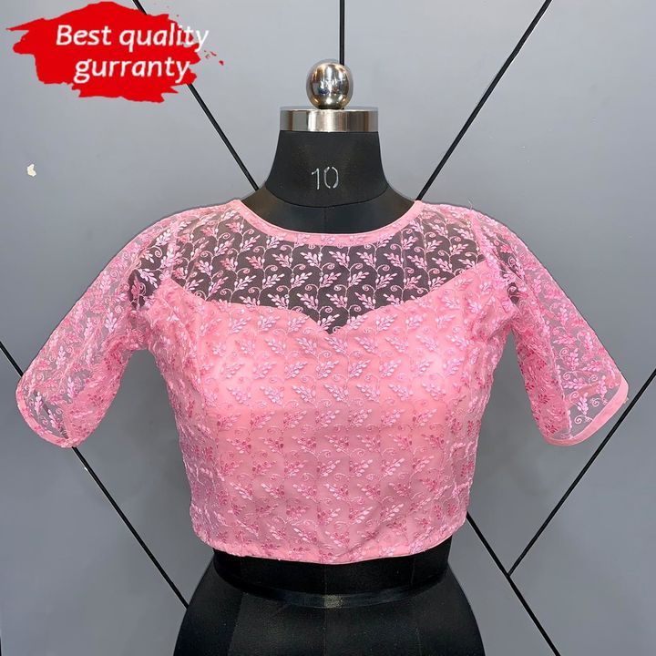 SHIFLY WORK NET BLOUSE (DC/2350) uploaded by GURUJI FASHIONS  on 9/24/2021