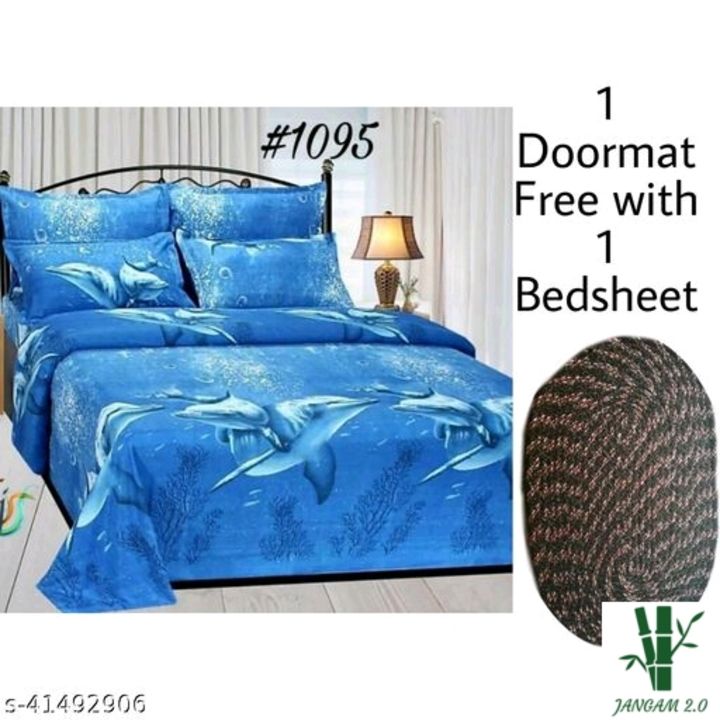 Product image with price: Rs. 439, ID: 3d-bedsheets-29bc7982