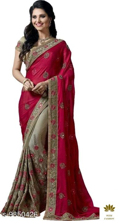 Saree uploaded by With fashion on 9/24/2021