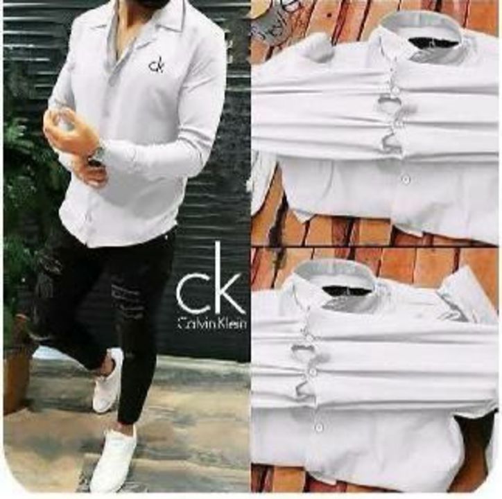 Calvin Klein high quality lycra shirt uploaded by business on 9/25/2021