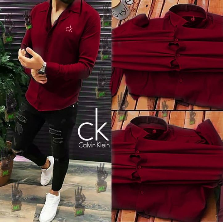 Calvin Klein high quality lycra shirt uploaded by Shopping HUB on 9/25/2021