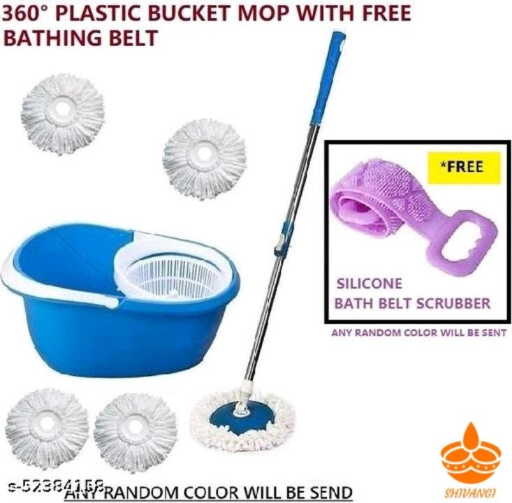 Trendy Mops & Accessories
Material: Plastic
Type: Bucket Mops uploaded by SHIVANGI boutique on 9/25/2021