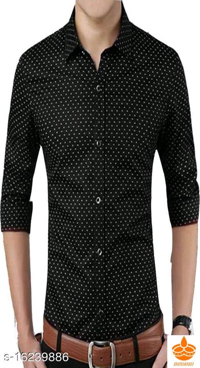 Fancy Sensational Men Shirts*
Fabric: Cotton
Sleeve Length: Long Sleeves
Pattern: Soli uploaded by SHIVANGI boutique on 9/25/2021