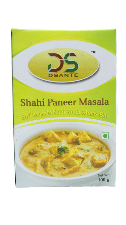Shahi Paneer Masala 100 gram uploaded by Agrosante food and spice pvt ltd on 9/25/2021