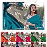 Business logo of Cotton suit pic linen sari seling 
