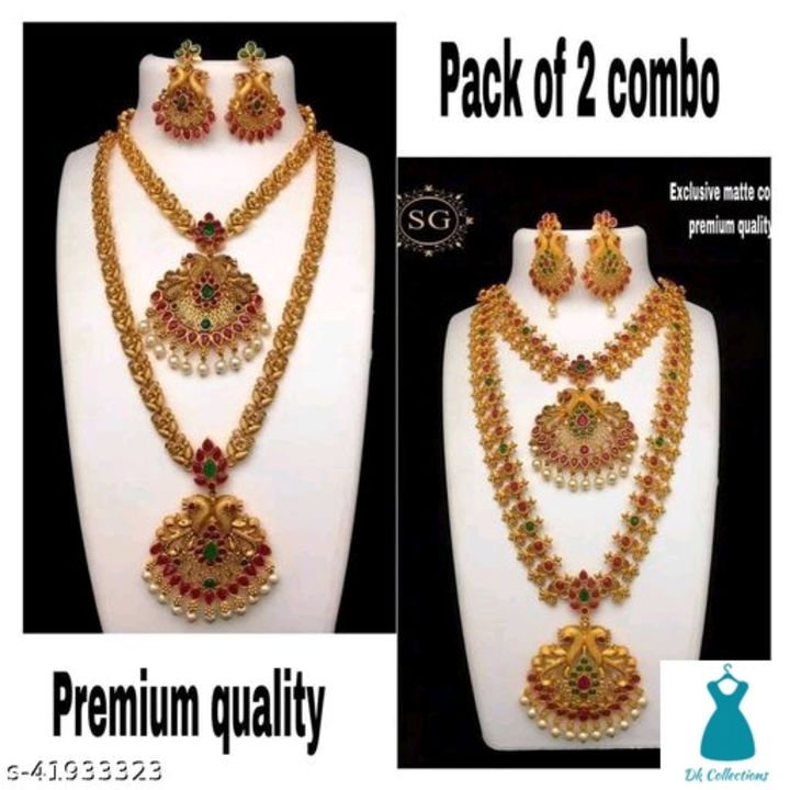 Post image 1500/- combo pack of 2 , jewellery set